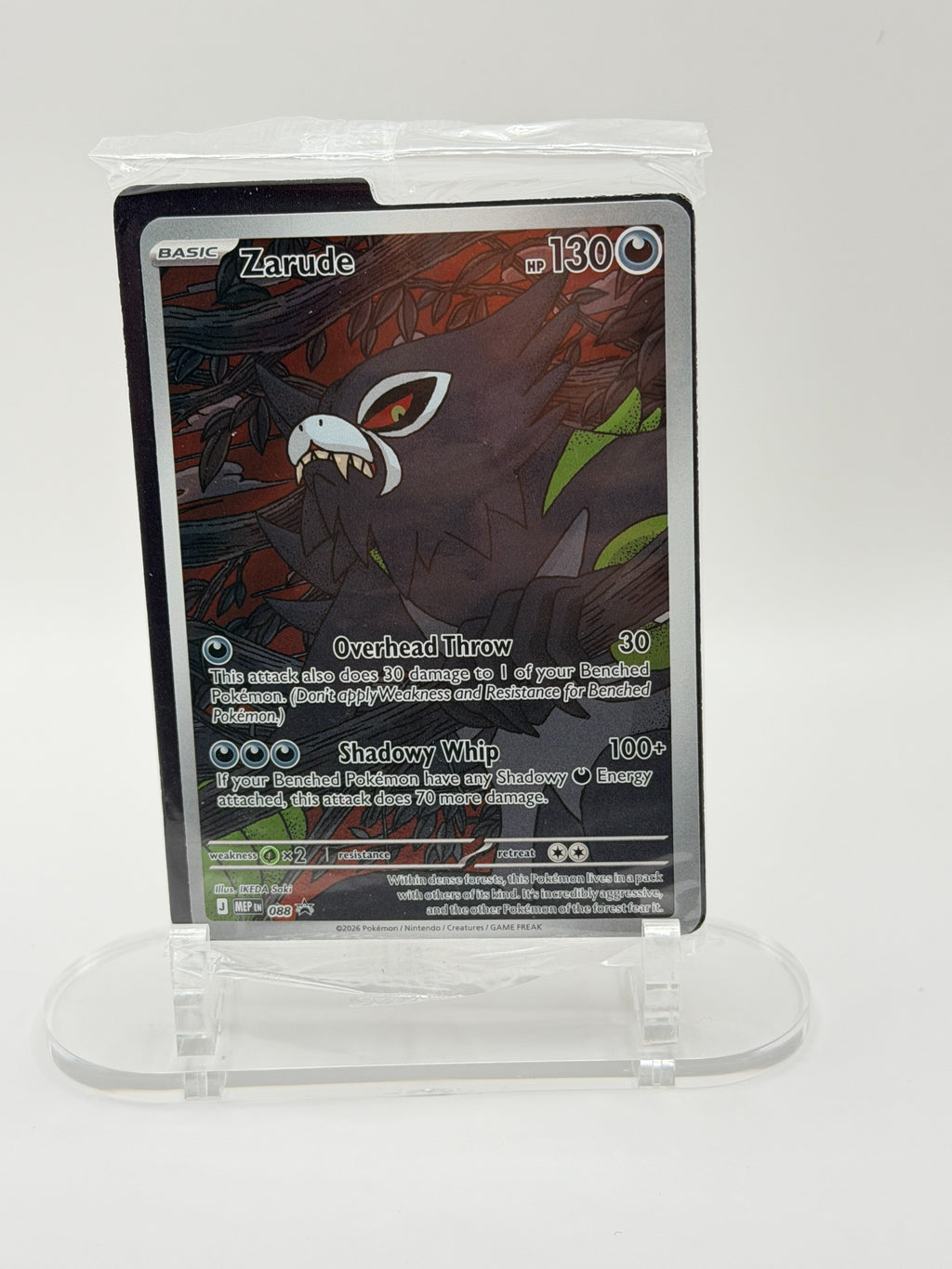 Zarude MEP 088 front – Pokémon TCG card