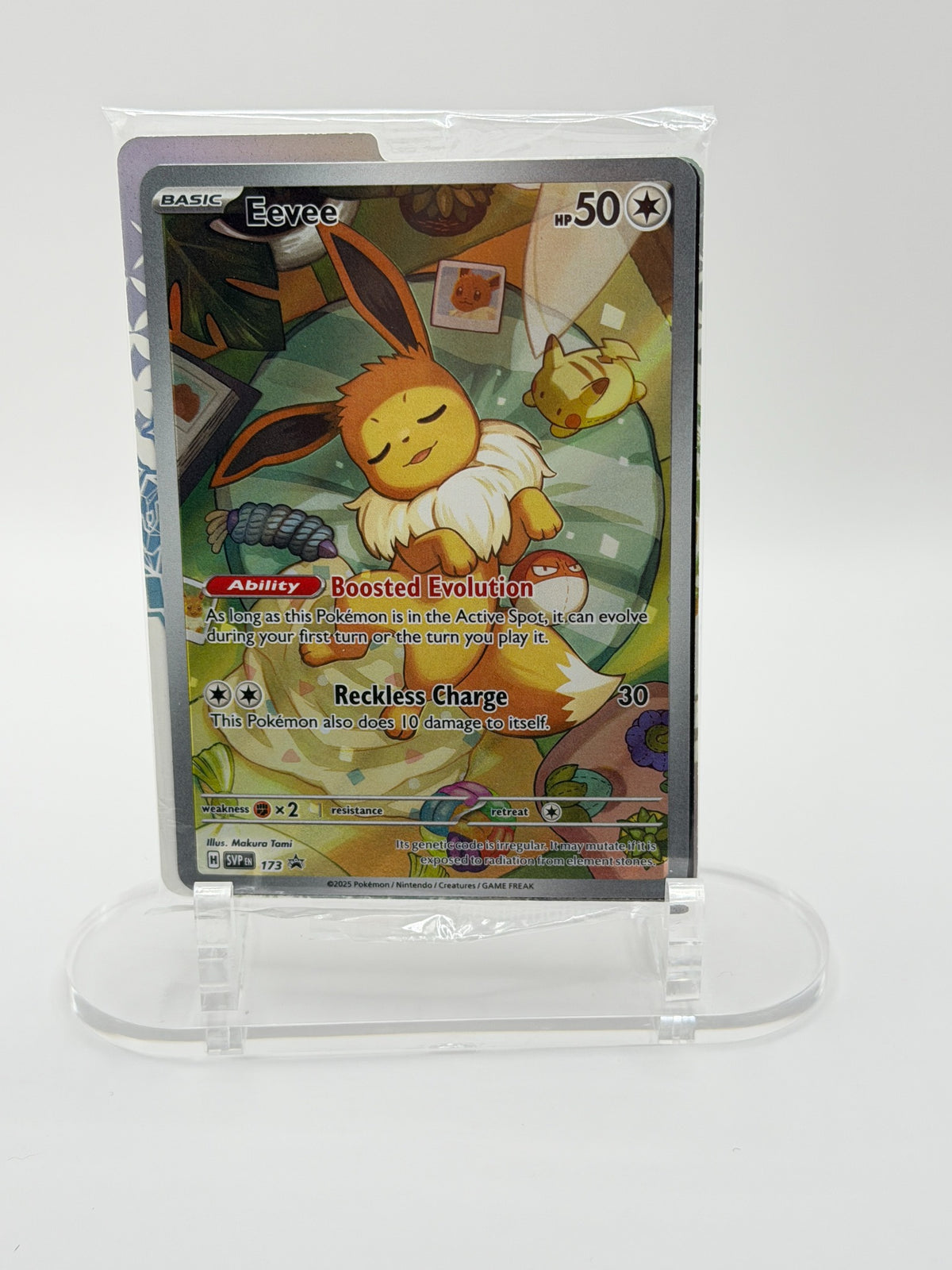 Eevee SVP 173 front – Pokémon TCG card