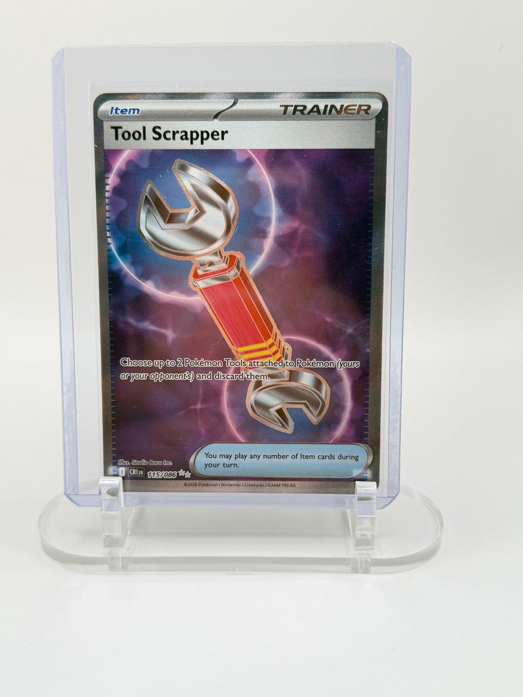 Tool Scrapper 115/086 Ultra Rare Chaos Rising Pokémon card front